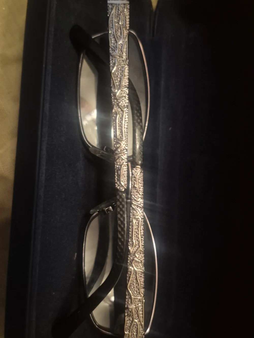 Metal Rim Reading Glasses - Black and Silver